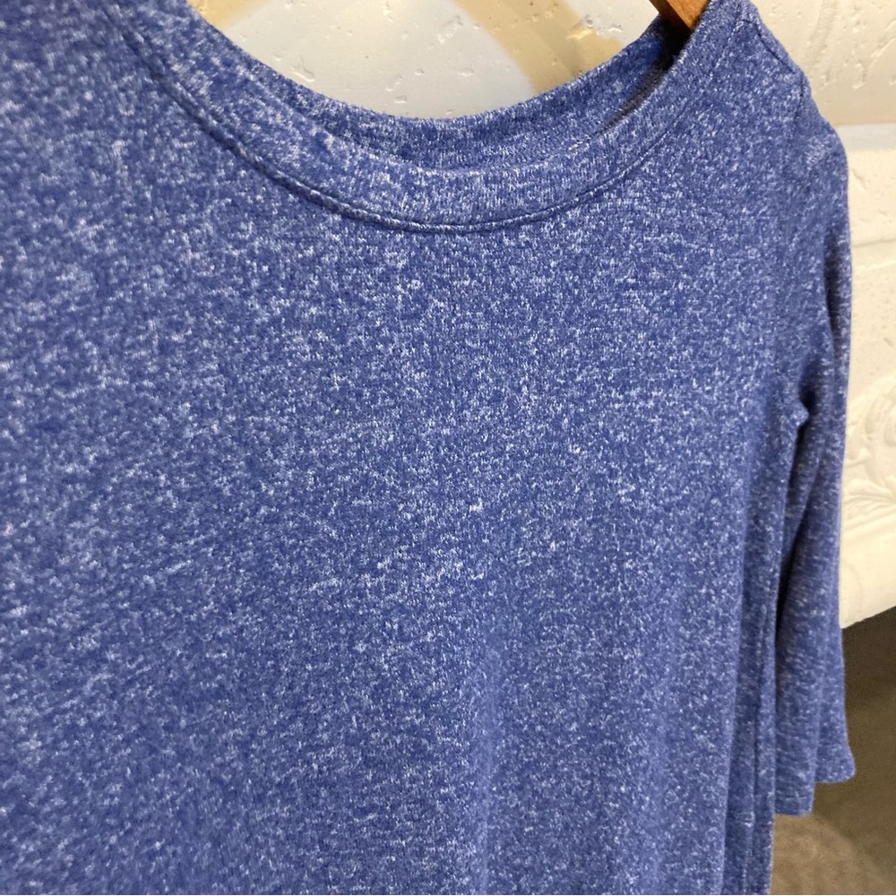Girls Sweater Dress Heathered Blue Size 10 / 12 Large - Picture 3 of 6